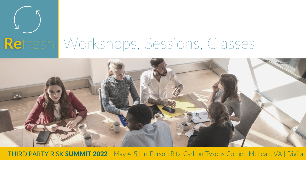 Third Party Risk Management Summit 2022 and Sessions