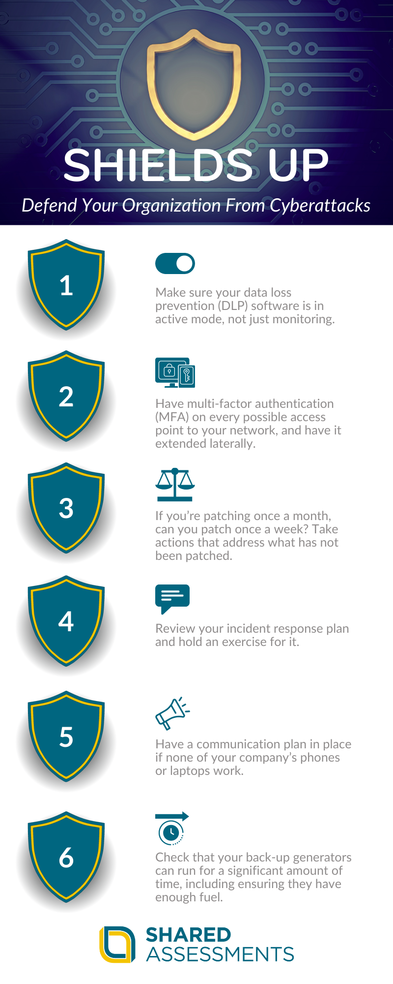Defend Your Organization From Cyberattacks Infographic